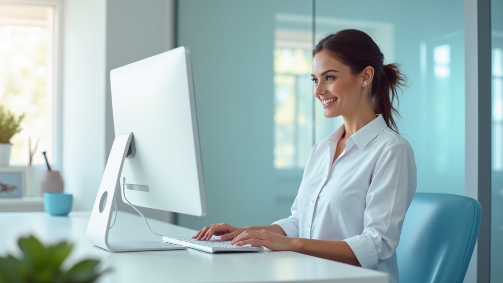 Front desk workstation